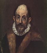 El Greco Self Portrait 1 France oil painting reproduction